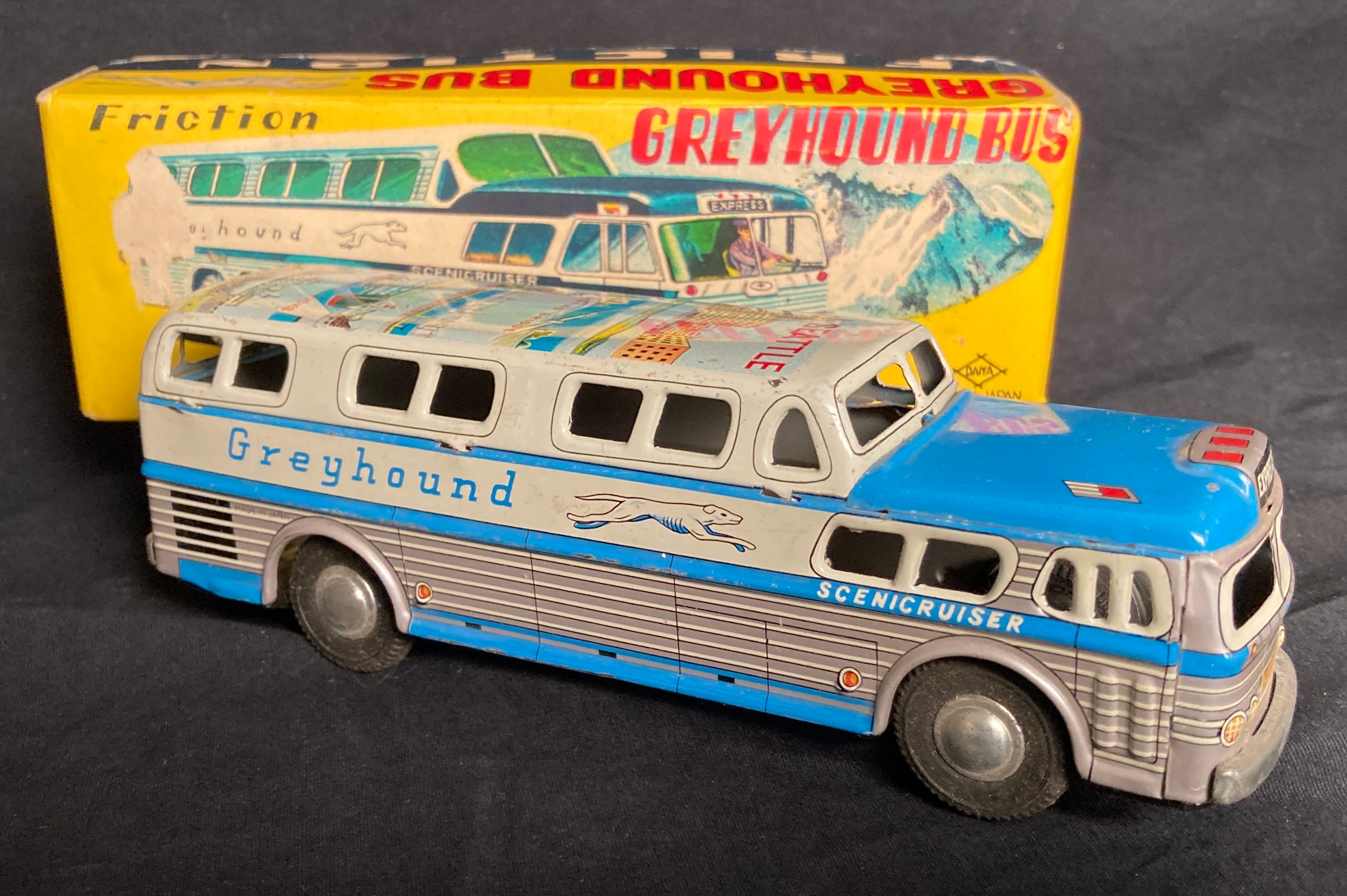 公式 青柳商店【Greyhound Bus グレイハウンド バス 動作確認済】当時 自動車