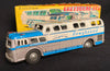 Vintage Daiya Japan Seattle Tin Friction Greyhound Bus