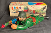 Vintage China Battery Powered Machine Gun Drill Soldier ME644