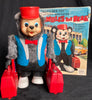 Vintage Yanoman Japan Battery Operated Tumbles The Bear