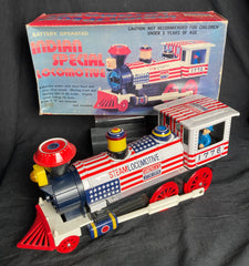 VIntage Toytown Japan Battery Operated Indian Special Locomotive