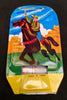 Vintage Japan Tin Western Theme Whistles