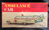 Vintage Yonezowa Japan Battery Operated Ambulance Car With Stretcher