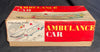 Vintage Yonezowa Japan Battery Operated Ambulance Car With Stretcher