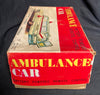 Vintage Yonezowa Japan Battery Operated Ambulance Car With Stretcher