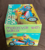 Wind Up Tin Chinese Motorcycle With Sidecar
