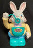 Vintage China Battery Operated Musical Bubble Blowing Rabbit