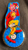 Vintage Japan Tin Circus Theme Whistles