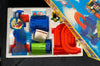 Vintage Toytown Japan Battery Operated Flying Stunt Loco Train