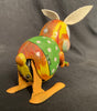 Vintage Inakita Japan Tin Wind Up Jumping Rabbit