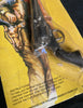 Vintage Hong Kong Diecast 4 Shooter Western Pistol