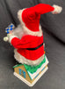 Vintage HTC Japan Battery Operated Animated Santa Bank
