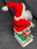 Vintage HTC Japan Battery Operated Animated Santa Bank
