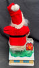 Vintage HTC Japan Battery Operated Animated Santa Bank