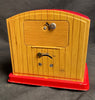 Vintage Linemar Japan Battery Operated Western Style Music Box