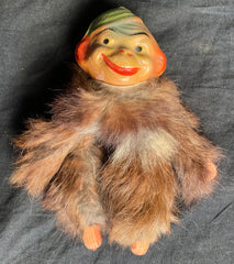 Vintage Carnival Prize Monkey Finger Puppet