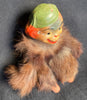 Vintage Carnival Prize Monkey Finger Puppet