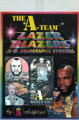The A Team Lazer Blazer Holographic Stickers