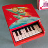Super Cool 1950's Red Space Baby Grand Piano