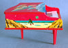 Super Cool 1950's Red Space Baby Grand Piano