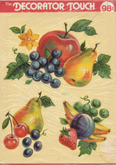 VINTAGE MEYERCORD KITCHY KITCHEN FRUIT DECAL ART