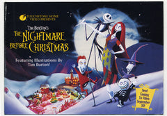 1993 Nightmare Before Christmas Promo Booklet