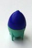 Cool Vintage Art Deco Space Rocket Charm