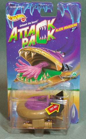 Main Street Toys Hot Wheels Attack Pack Cosmo Clam
