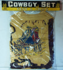 Vintage Daito Japan Cowboy Vest and Chaps