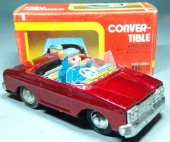 Vintage Chinese Friction Convertible With Driver