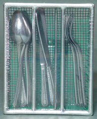 1980's Metal German Doll Size Cutlery Set