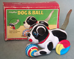 Schylling Tin Dog And Ball