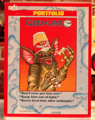 Set Of Two 1984 Gremlins Portfolios