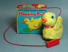 Vintage Duck Wind Up With Flapping Wings