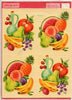 VINTAGE MEYERCORD KITCHY KITCHEN FRUIT DECAL ART