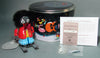 Limited Edition Tin Wind Up Jolly Skiing Golly