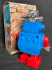 Vintage Wind Up Radar Hunter Robot Busy Bee Hong Kong