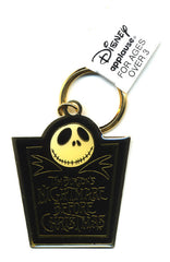 1993 Applause Nightmare Before Christmas Jack Metal Key Chain