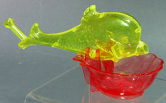 Vintage Knickerbocker Plastic Company Bubble Blowing Fish