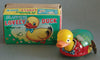 Vintage Lovely Duck With Flapping Wings