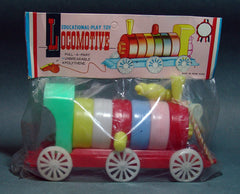Vintage Hong Kong Train Pull Toy