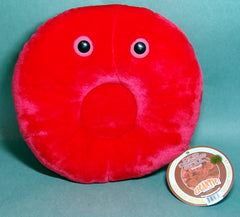 Giant Microbes Red Blood Cell Plush