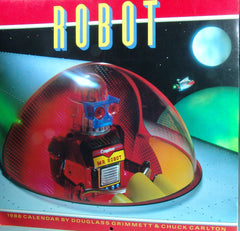 Vintage Robot 1986 Calandar