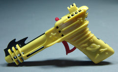 1950's Palmer Plastics Clicker Ray Gun Yellow/Black