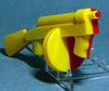 Red 1960's Tommy Gun Clicker Pistol
