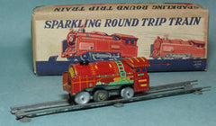 1952 Japan Wind Up Round Trip Train