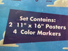 1995 Disney Pixar Toy Story Poster Pen Set
