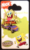 Sponge Box and Squidward Metal Lapel Pins
