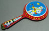 Vintage Japan Tin Space Whistle And Rattle