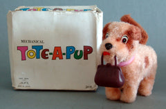 Vintage Japan Wind Up Tote-A-Pup